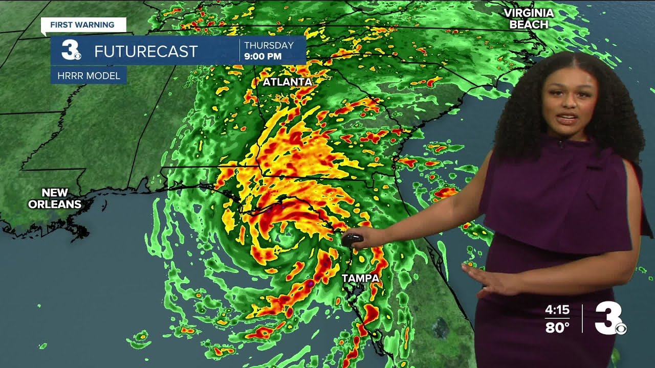 Hurricane Helene expected to make landfall in Florida Thursday night with 120+ mph winds