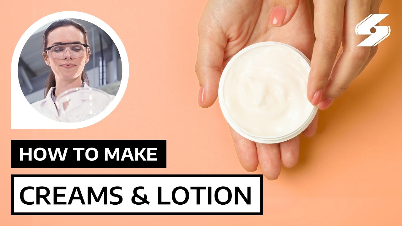 How to Make Cosmetic Creams & Lotion Manufacturing Process
