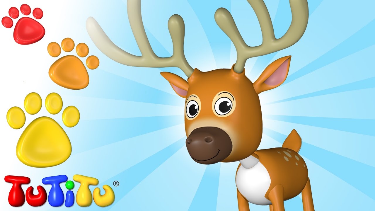 TuTiTu Animals Toy Collection 🦌 Deer and friends 🌻 Fun and Educational Toy Building for Toddlers