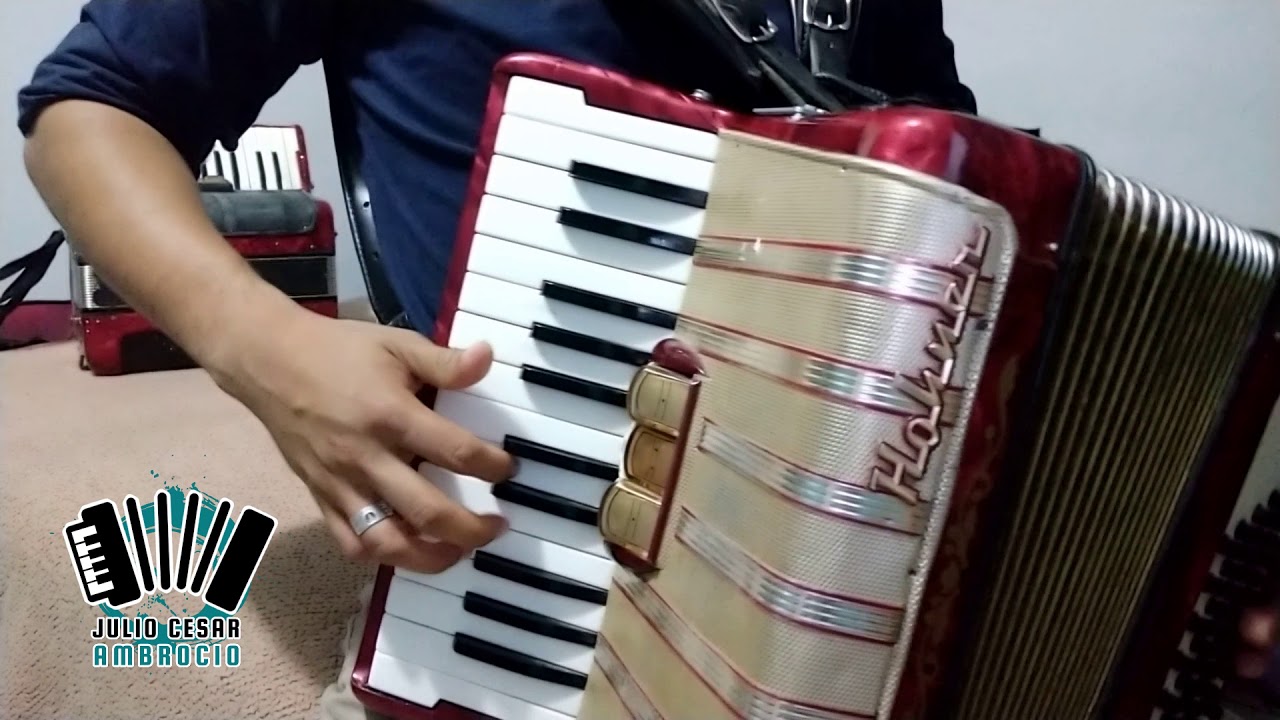 TUTORIAL SI TE PUDIERA MENTIR - CALIBRE 50 - ACORDEON DE TECLAS