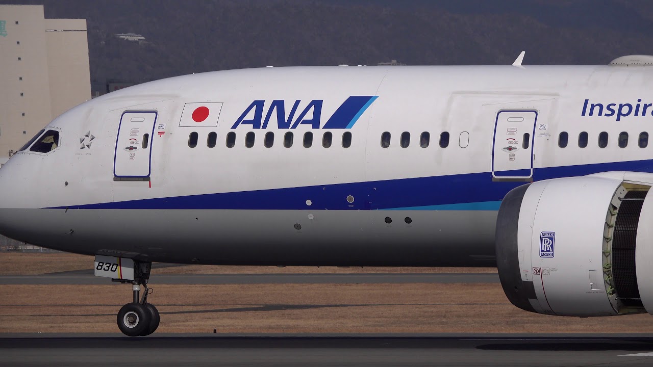 【4Ｋ】Boeing 787 9 JA830A 190127