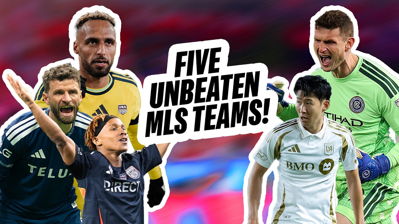 No Losses, All Goals! Every GOAL From FIVE UNBEATEN MLS Clubs!
