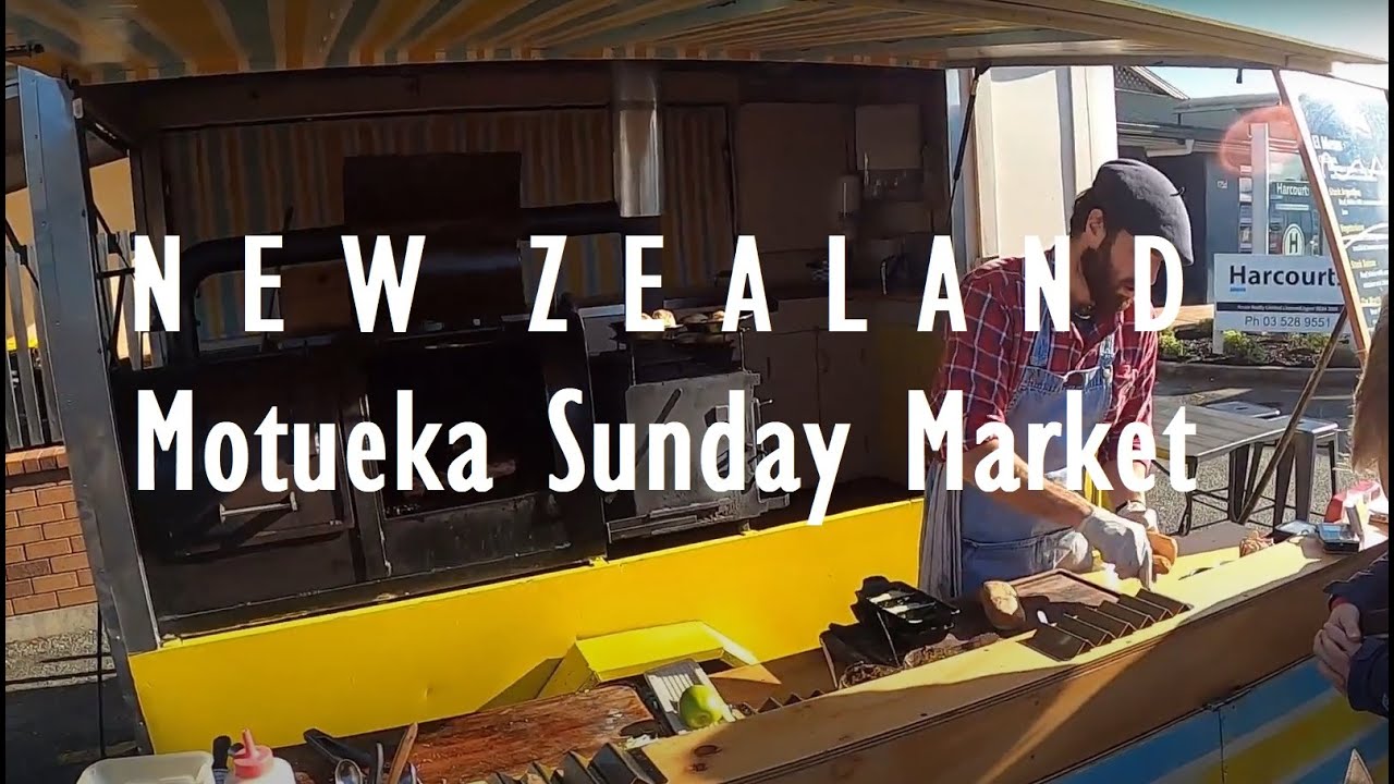 NEW ZEALAND  |  Motueka Sunday Market  #ondrastynounavylete