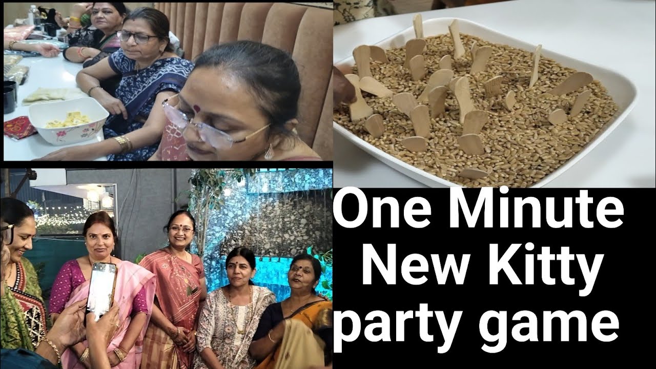  Kitty party' Games With spoons 🥄 Fun Kitty Game 😀 One minute New Game For Womens (28) किट्टी गेम 