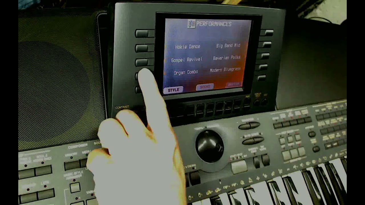Technics SX KN - 5000 (demonstration performances - RHYTHM)