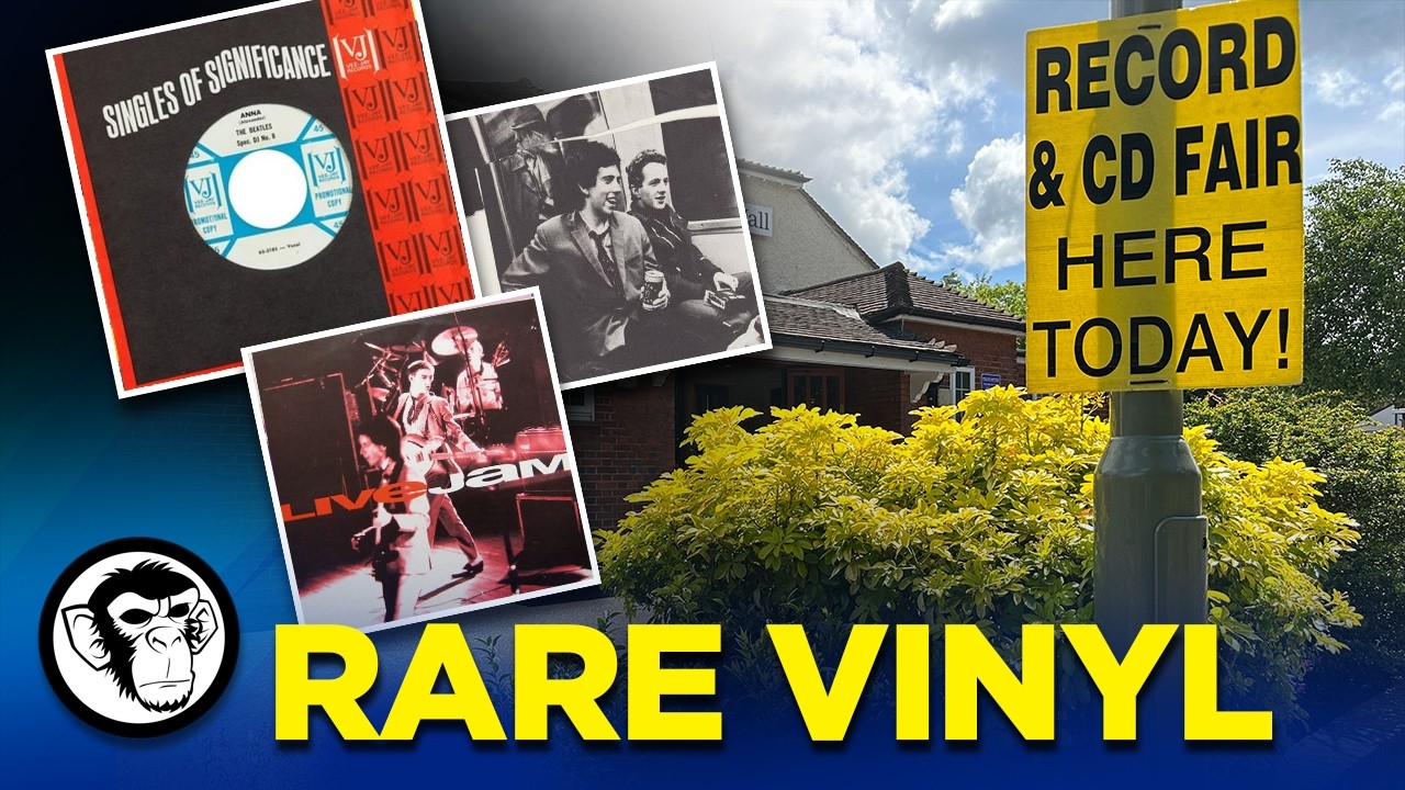 Ищу редкий винил - BEATLES - CLASH - THE JAM - Ashstead Record Fair 🕺