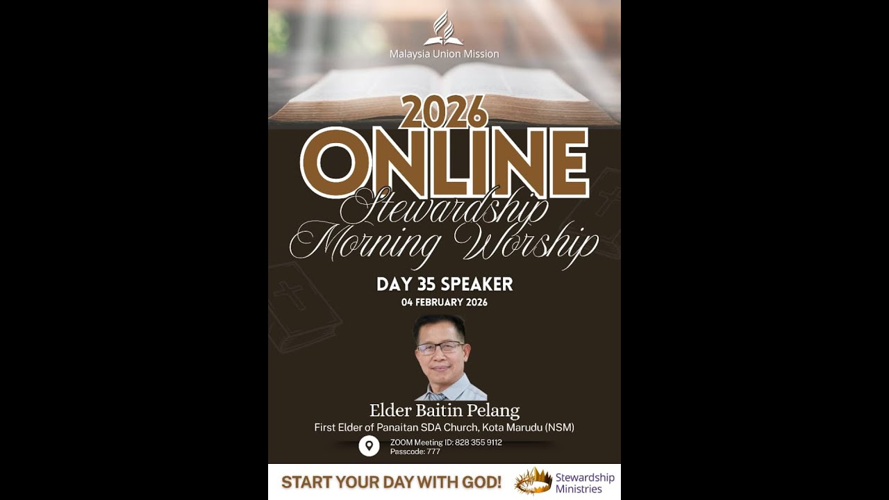 MAUM 2026 ONLINE STEWARDSHIP MORNING WORSHIP | 4 FEB 2026
