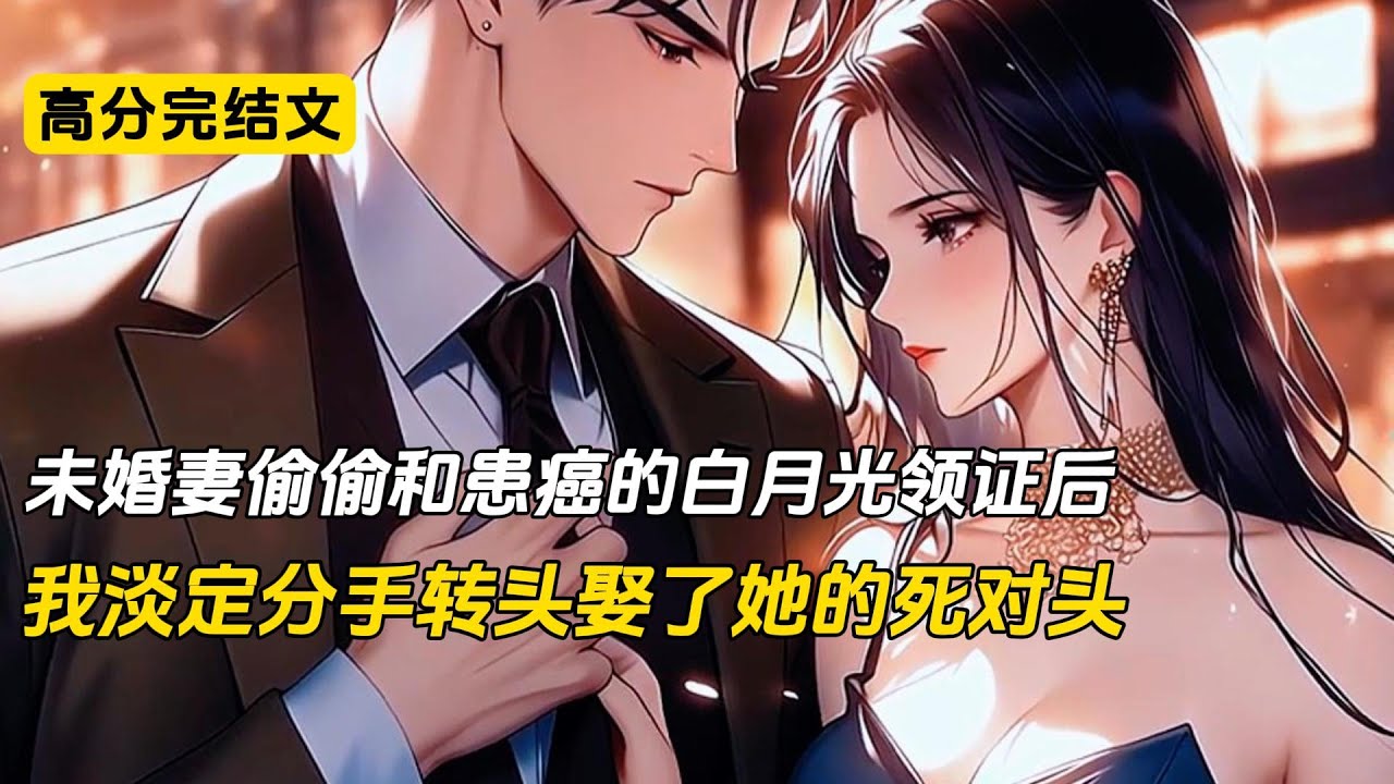 为了和患癌的白月光不留遗憾。未婚妻背着我偷偷去和他领了证。我知道后，平静地提出分手。我没有和她争吵下去，选择离开。后来，我牵着女友死对头的手步入婚姻殿堂。而她却疯了似的求我回头#完结文 #小说 #爽文