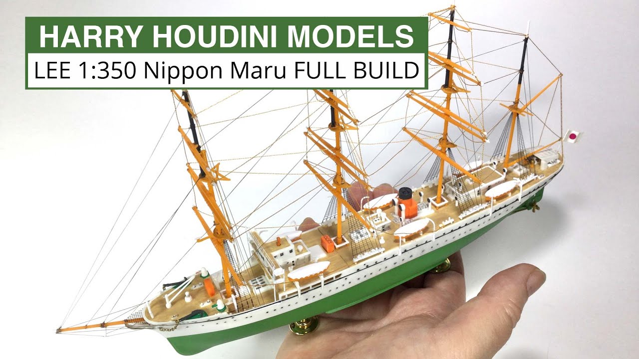 Lee 1:350 Nippon Maru Kit Review and Full Build