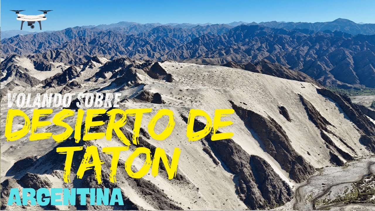 Desierto de Taton Catamarca Argentina DRONE FOOTAGE