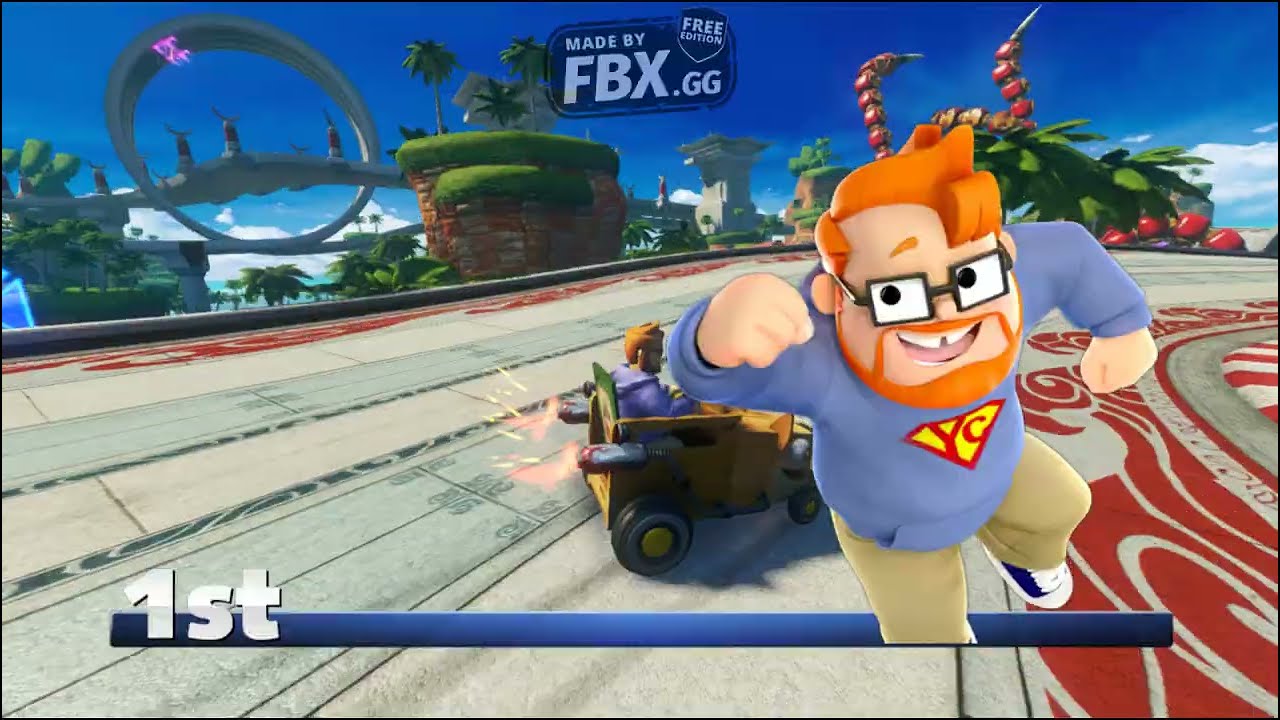 Sonic & All Stars Racing Transformed: All Tracks with Yogscast