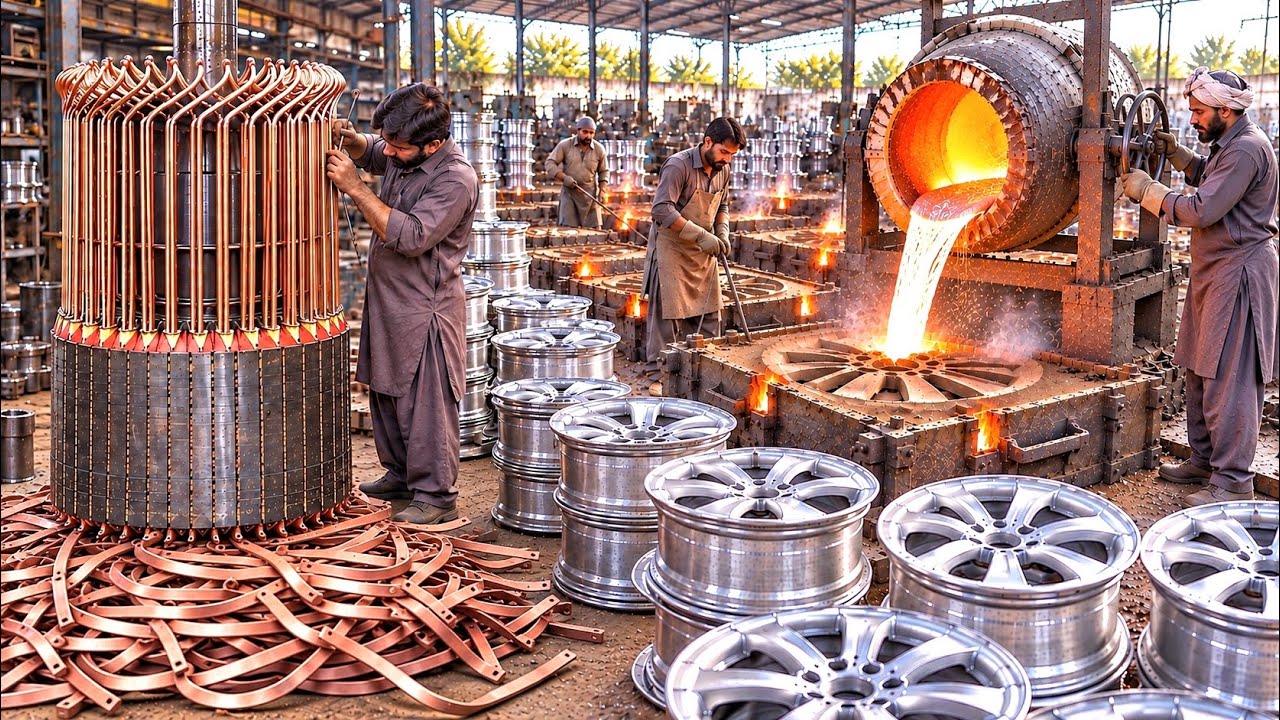 TOP 4 - Most Amazing Mass Production And Manufacturing Process Videos.