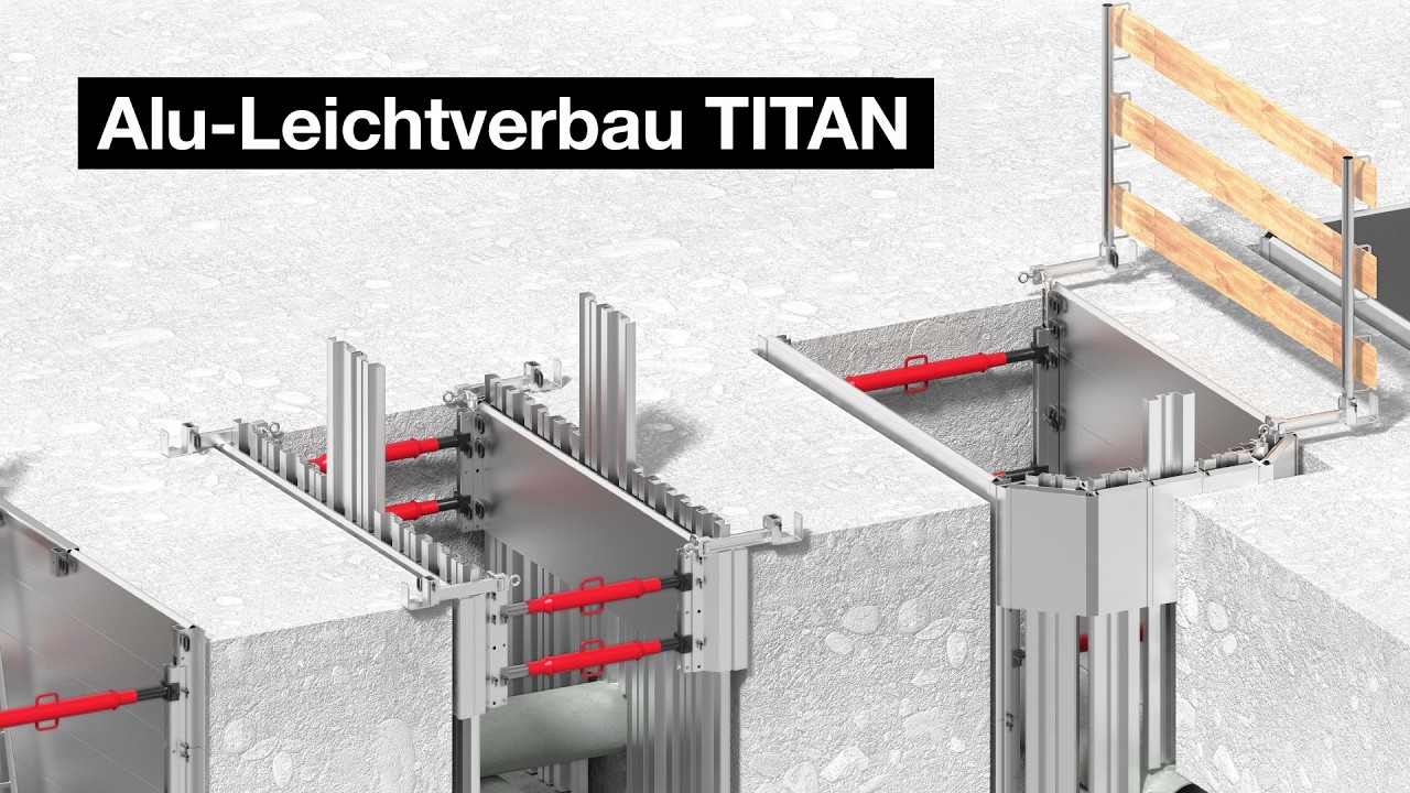 Verbausystem Alu Verbau - Alu-Leichtverbau GIGANT