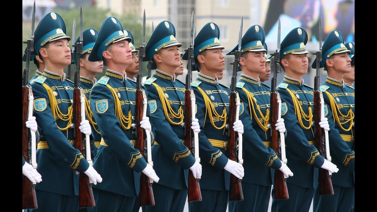 Сарбаздар жыры - Song of the Soldiers: Kazakh march