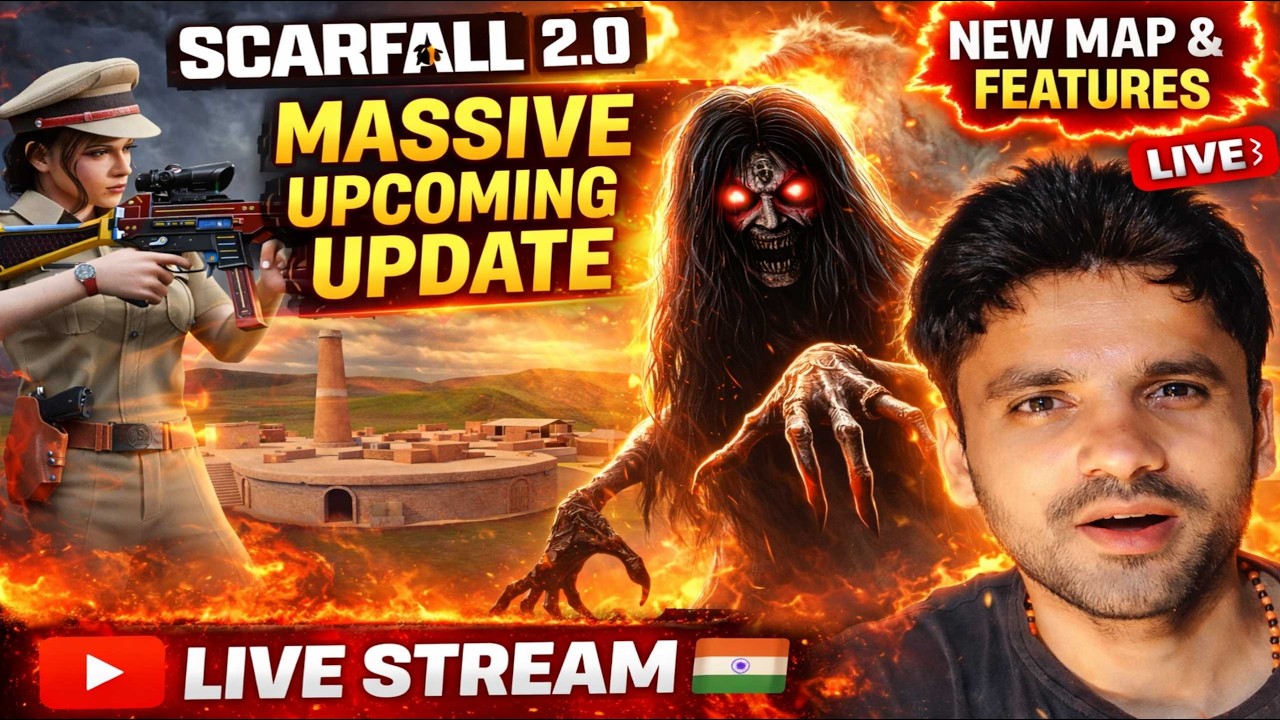 ScarFall 2.0 New Update LIVE | New Map & Features Gameplay