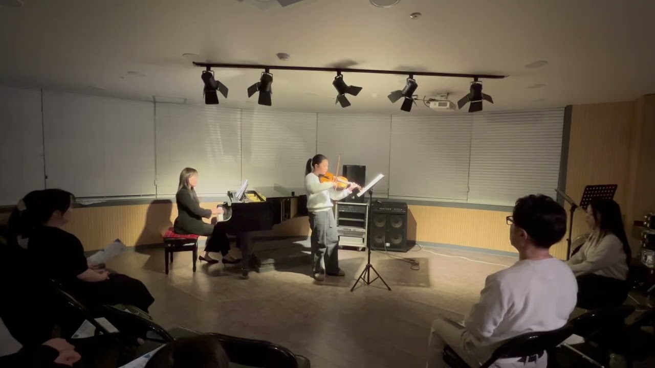 [BnB Music Festival] 바이올린 김아인 수강생 - 비발디 콘체르토 라 단조, 1악장 로망스