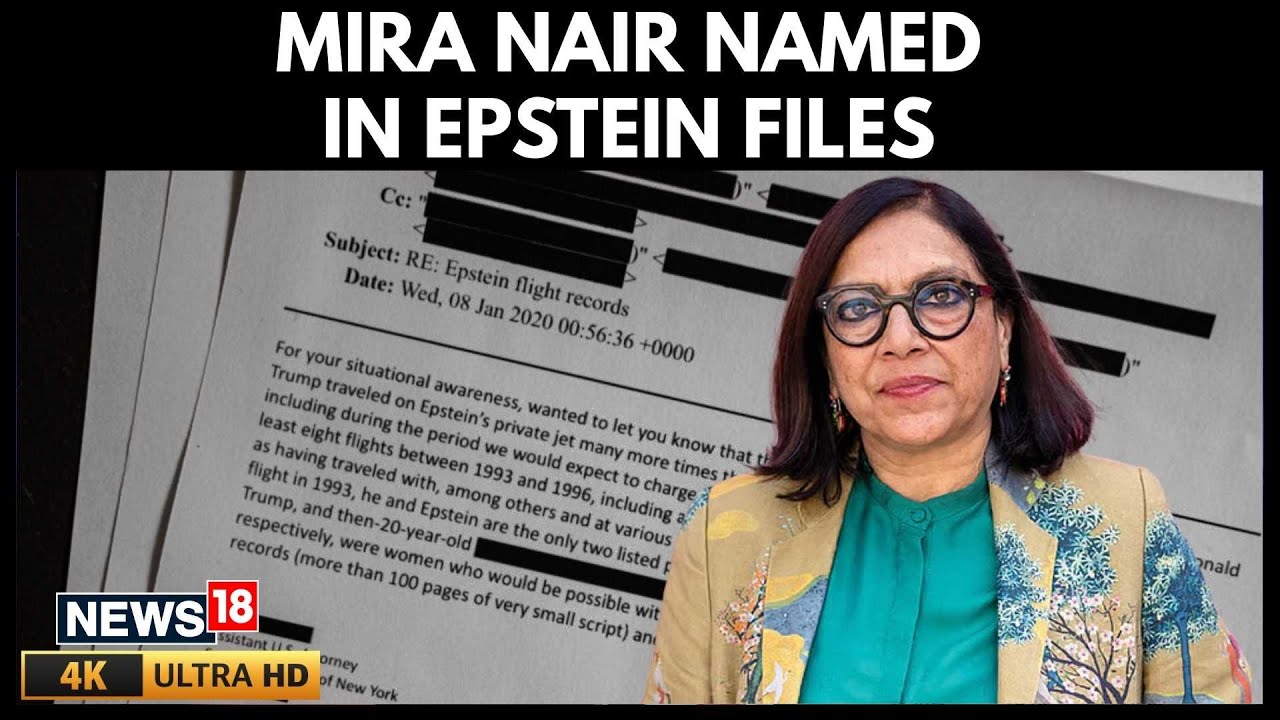 Mira Nair, Mother of NYC Mayor Zohran Mamdani, Mentioned in Newly Released Epstein Files | 4K
