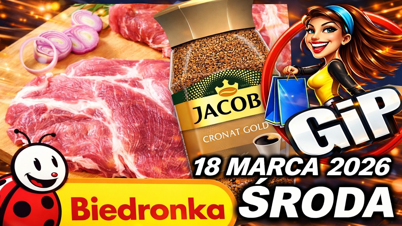 BIEDRONKA | Aktualne promocje | Środa 18.03.2026.