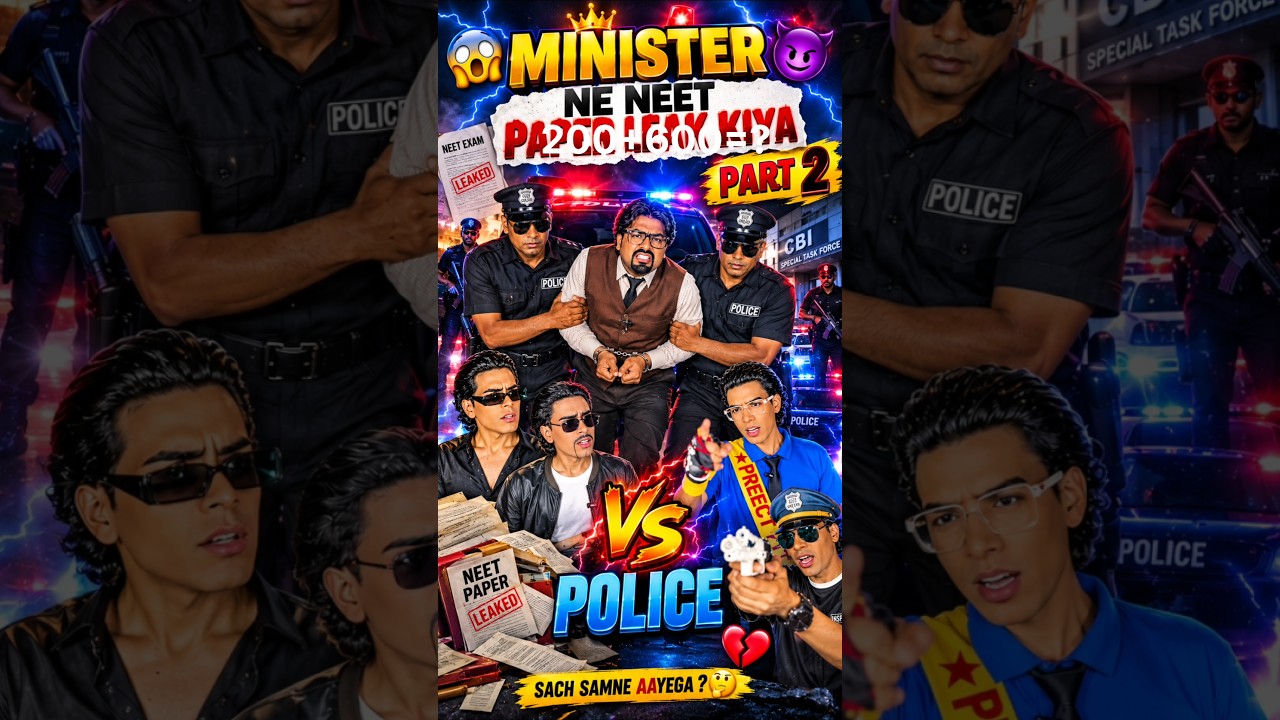 PART 2 Minister ne kiya Neet Paper Leak🔥☠️#foryou​ #100k​ #savege​ #students​ #backbenchers​