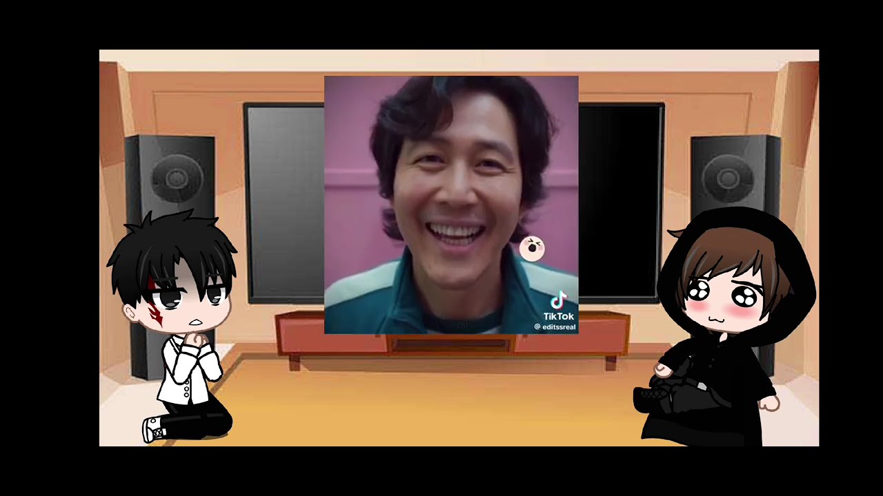 Inhun react to themselves and their ship// #gachareact #squidgame #hwanginho #gihun #southkorea #🇰🇷