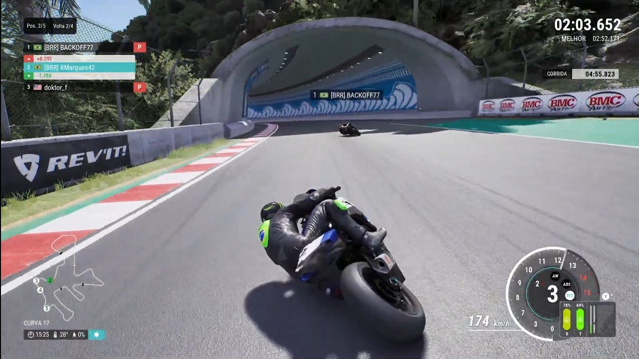 Great Battle at Blue Wave Full Course | Yamaha R1 RM