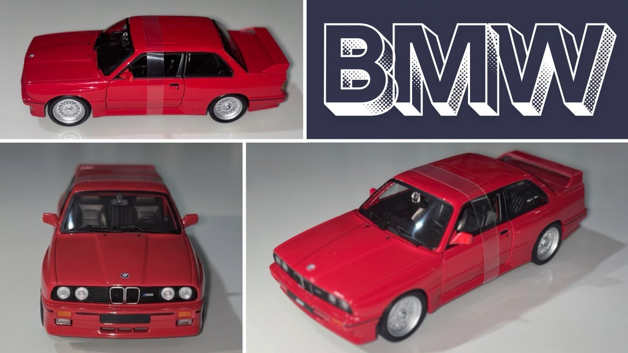 3 SERIES M3 1988 BMW 1/24 Hyper Realistic Diecast by Bburago unboxing #bmw #bmwm3 #bmw3series #bmwm 