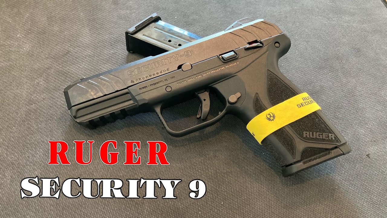 รีวิวปืน Ruger Security 9 โพลิเมอร์นกใน