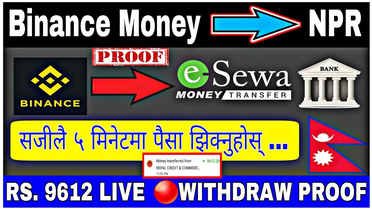 How to withdraw Binance to esewa live🔴 proof || How to withdraw bitcoin in Nepal || BTC To Esewa