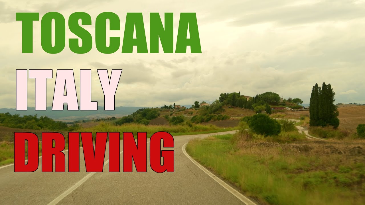 A Cinematic Drive through the Beautiful Toscana| Scenic & Views |  #work #study #relaxing