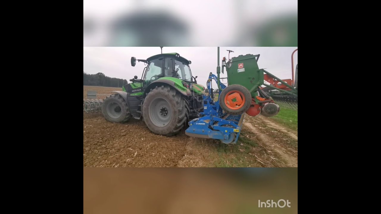 Wheat Sowing 2019 - Deutz-Fahr 6165 TTV |Lemken Variopack, Lemken Zirkon 10 /300, Amazone D9-30