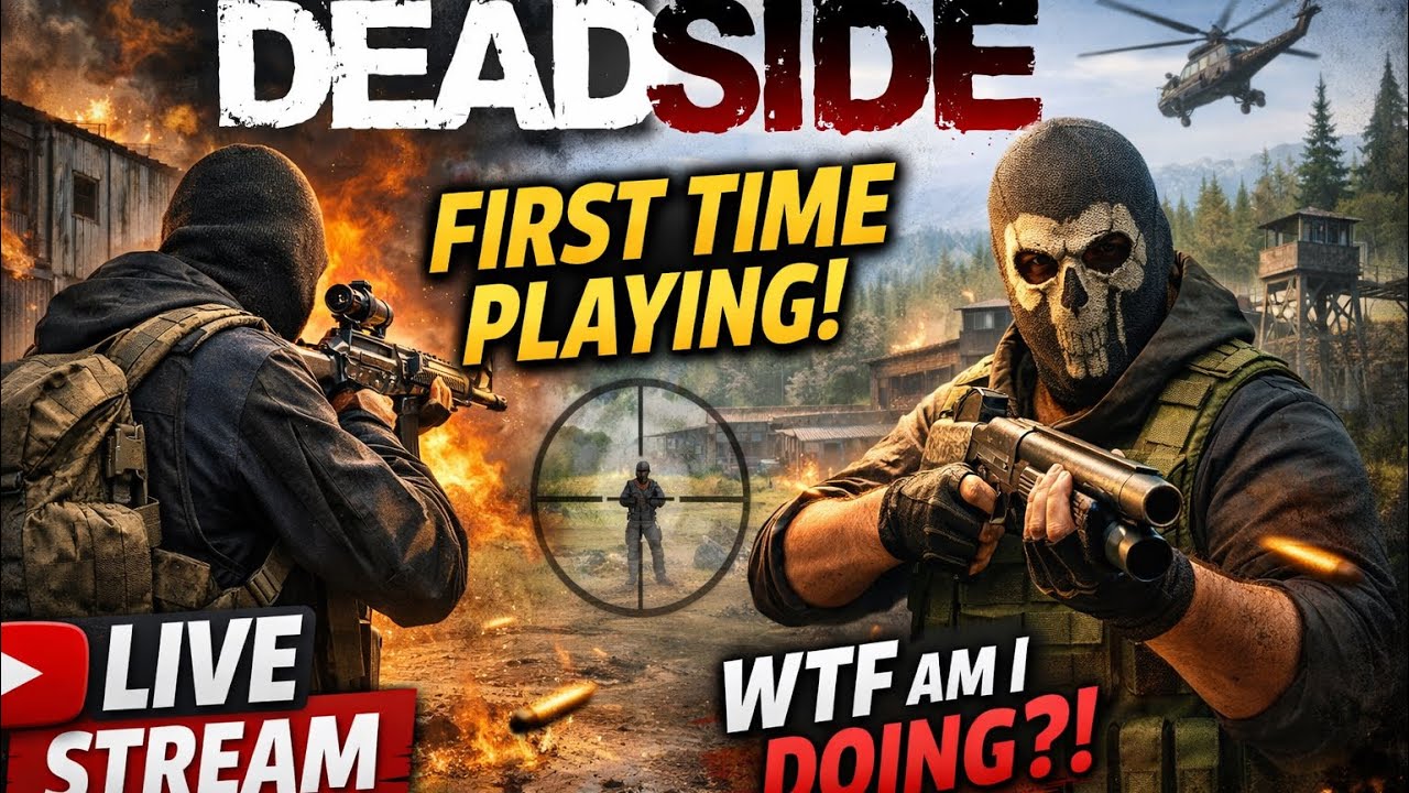 🔴 DEADSIDE LIVE | First Time Playing… What Could Go Wrong?