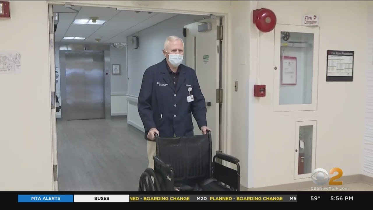 Longtime hospital volunteer George Meyer says helping gives him purpose