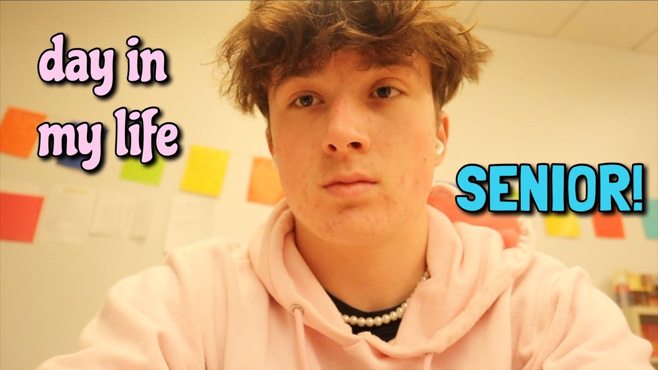 day in my life as a SENIOR in highschool!