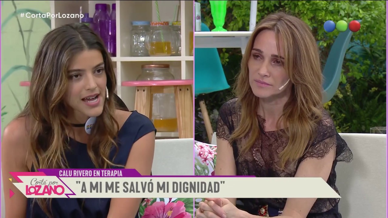 Calu Rivero en el div&aacute;n - Cort&aacute; por Lozano 2019
