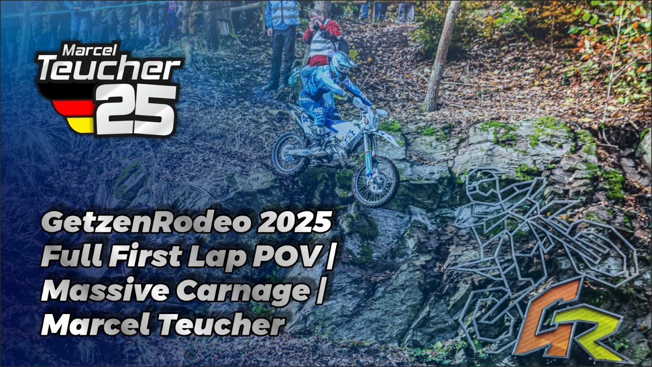 GetzenRodeo 2025 – Full First Lap POV | Massive Carnage | Marcel Teucher #ACEBikes #HardEnduro #gg