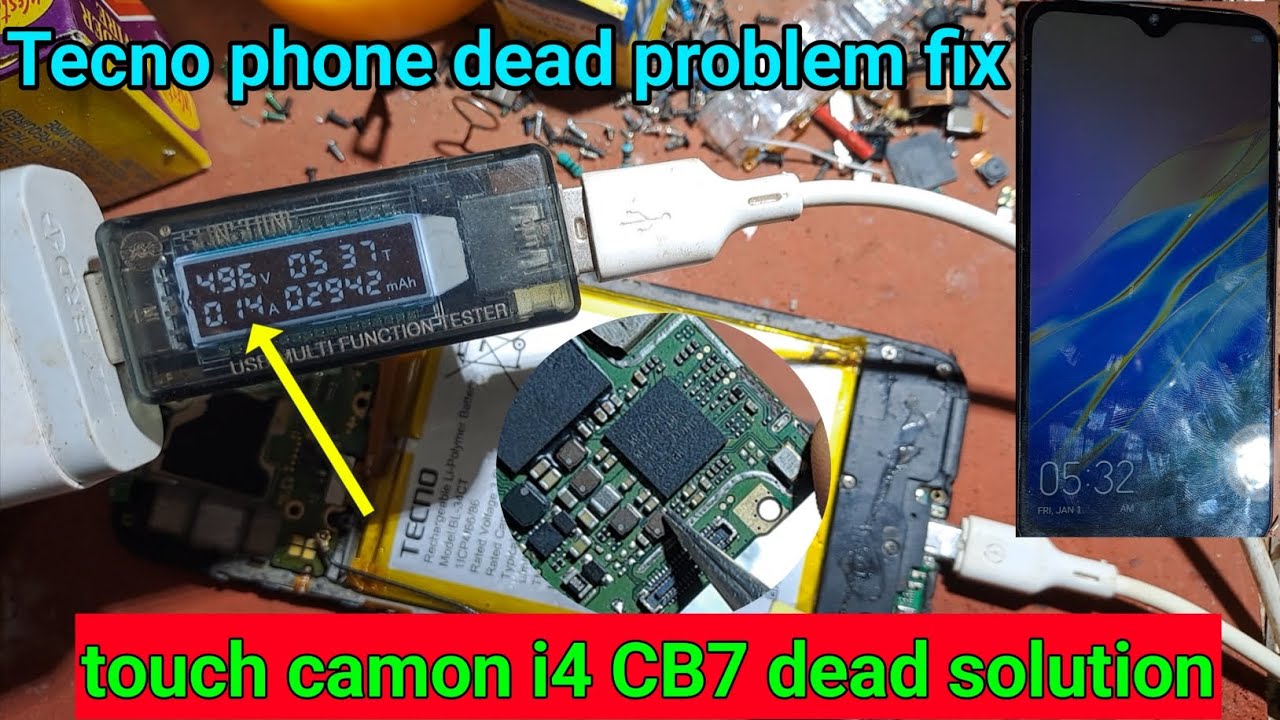 touch camon i4 dead solution | Tecno phone dead problem fix | tecno cb7 short dead solution