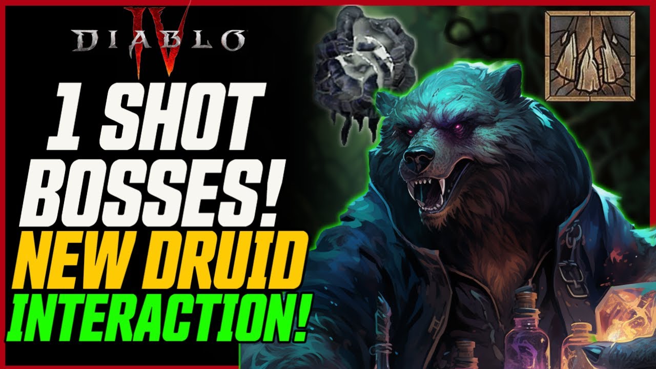 1-SHOT BOSSES! NEW MALIGNANT HEART SYNERGY! // Diablo 4 Druid Build (Plague Shifter) Update