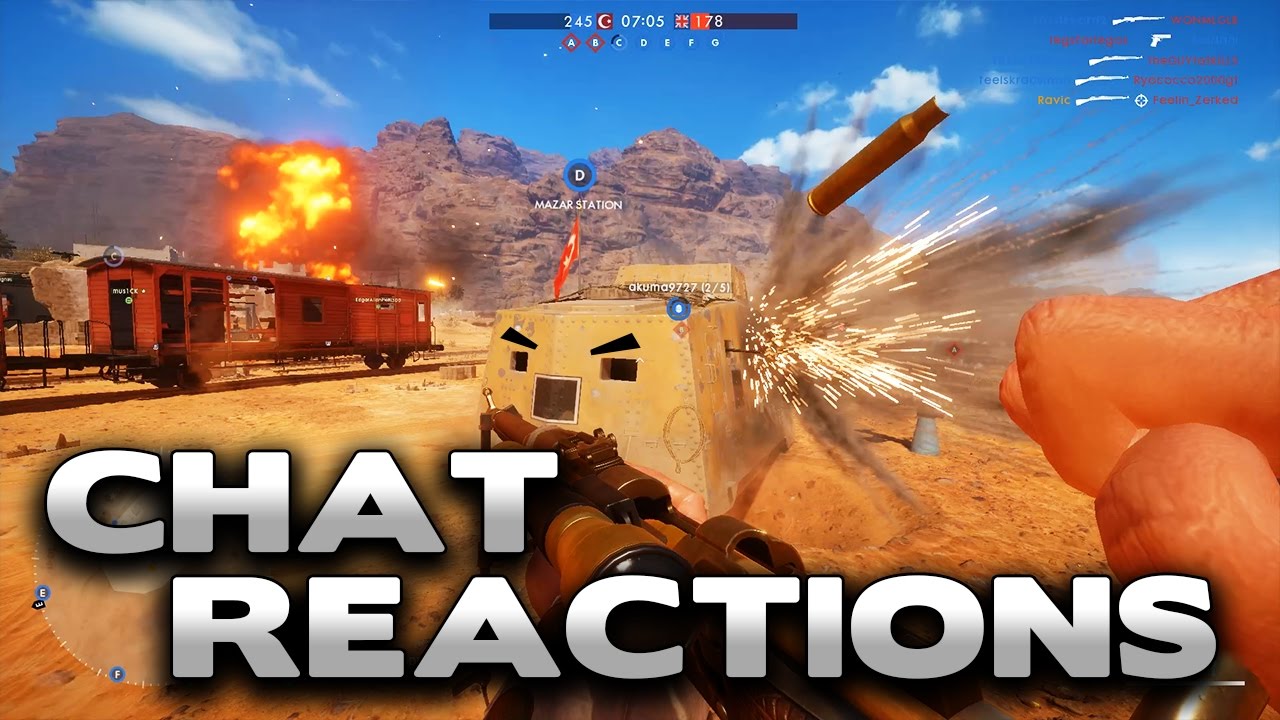 Battlefield 1 Chat Reactions 2
