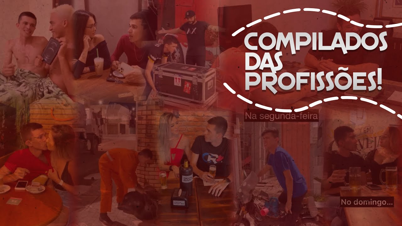 COMPILADOS DE VÍDEOS DAS PROFISSÕES! - Tiago Dionisio -