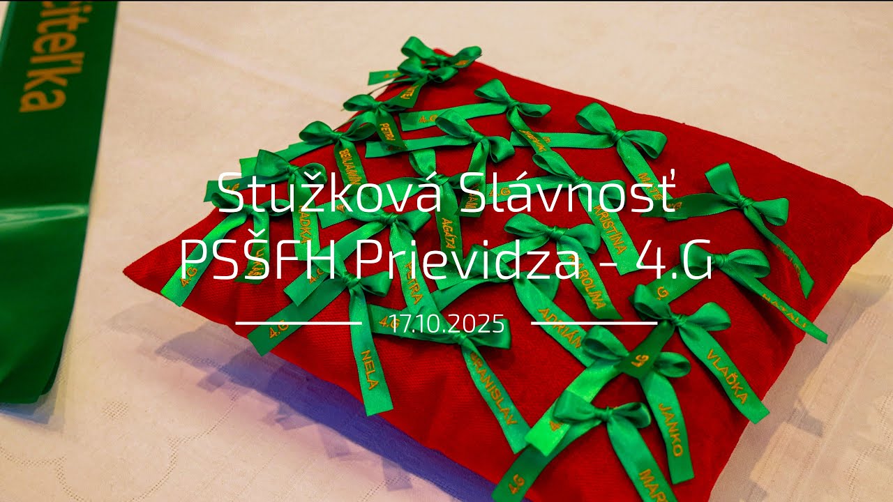 Stužkov&aacute; 4.G || PS&Scaron;FH PD || aftermovie ||