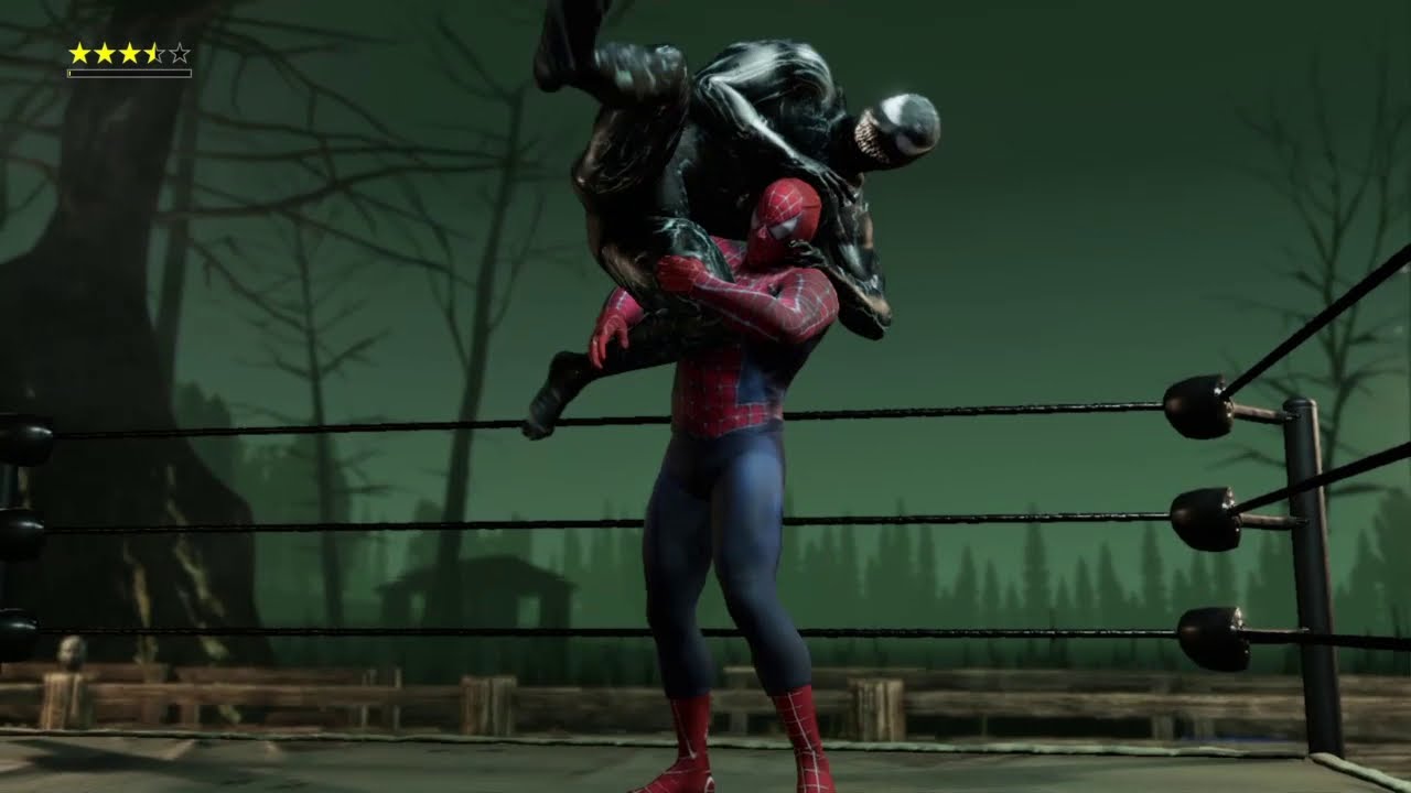 SPIDERMAN VS VENOM WWE 2K20 MATCH (WWE2K20)