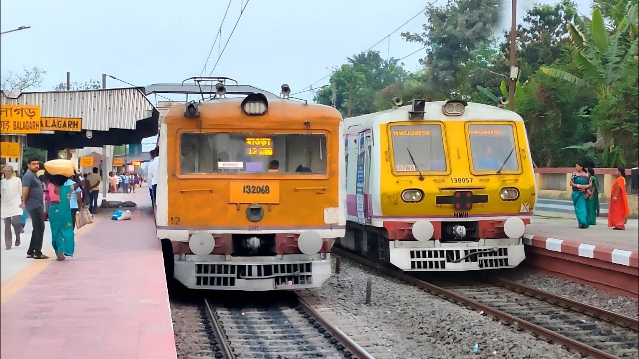 Bandel-Katwa Local+Katwa-Howrah Local+Teesta Torsa Express Train || Indian Railways || Train Video |