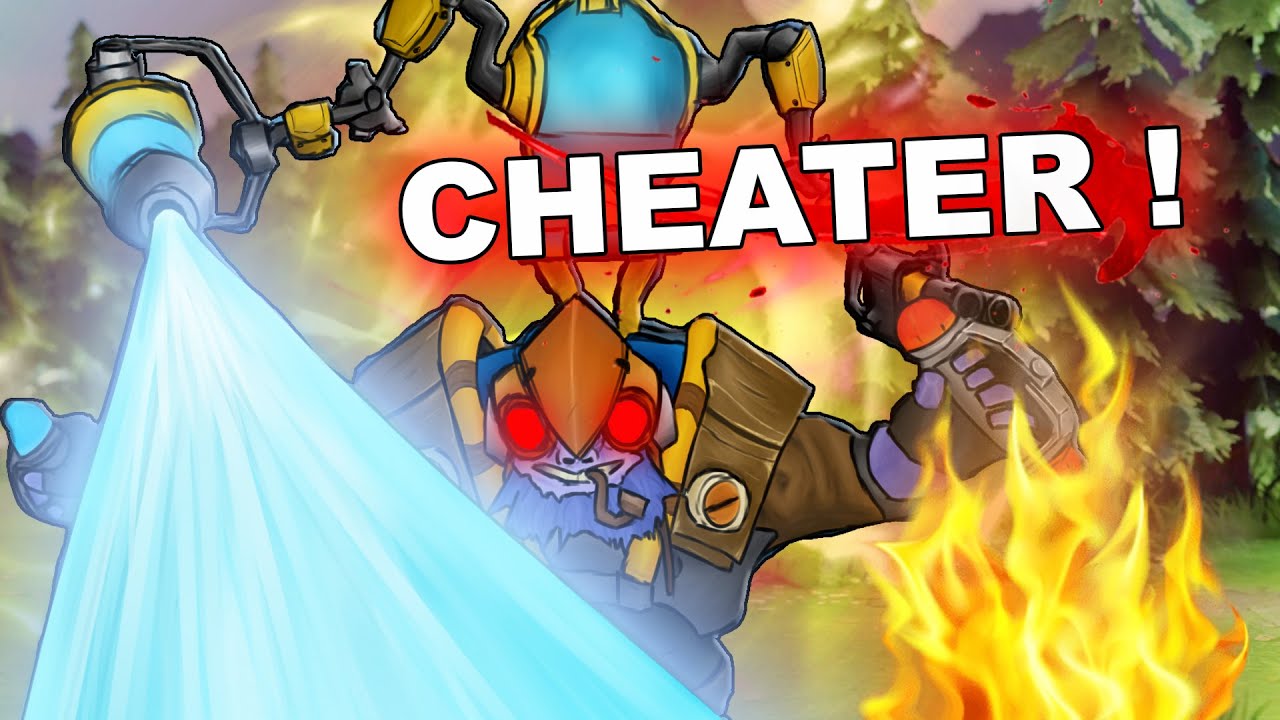 Dota 2 Cheater Detected - TINKER with FULL PACK OF SCRIPTS!!!
