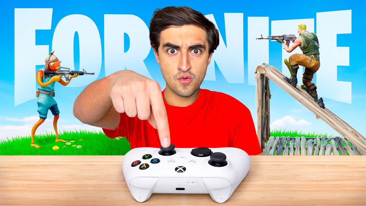 Intenté GANAR con 1 SOLO DEDO!