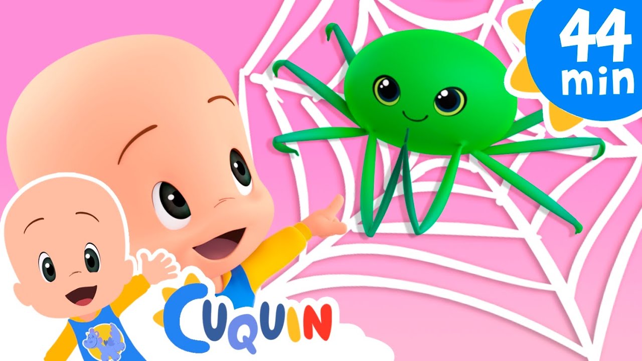 A Dona Aranha e mais m&uacute;sicas infantis de Cleo e Cuquin em portugu&ecirc;s