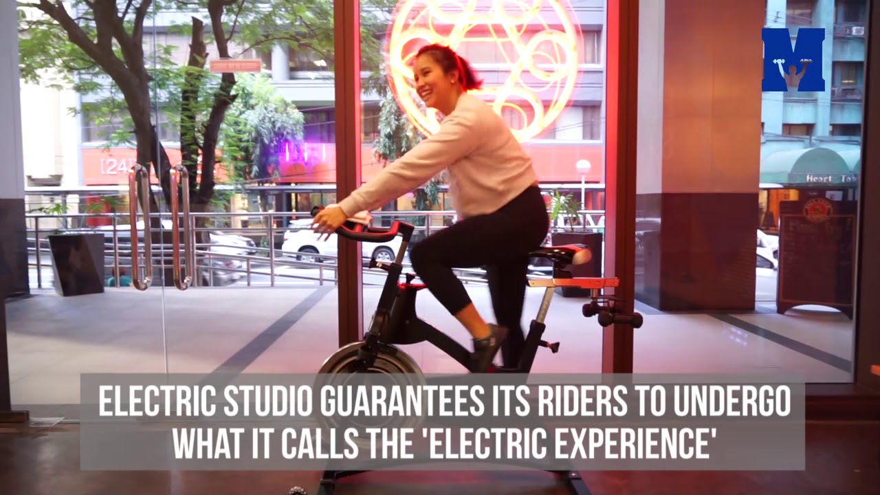 Experience indoor cycling at Electric Studio
