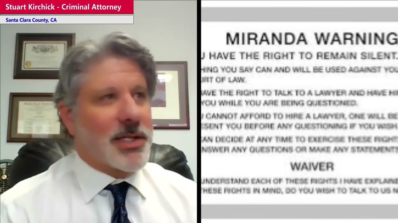 Understanding Miranda Rights in a DUI Arrest: Expert Legal Advice with Attorney Stuart Kirchick
