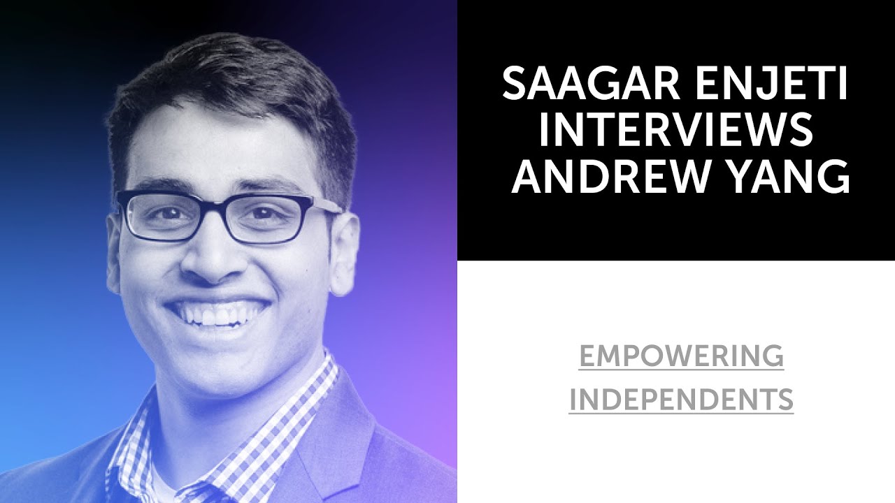 Saagar Enjeti & Andrew Yang talk government dysfunction, ranked choice voting, and open primaries