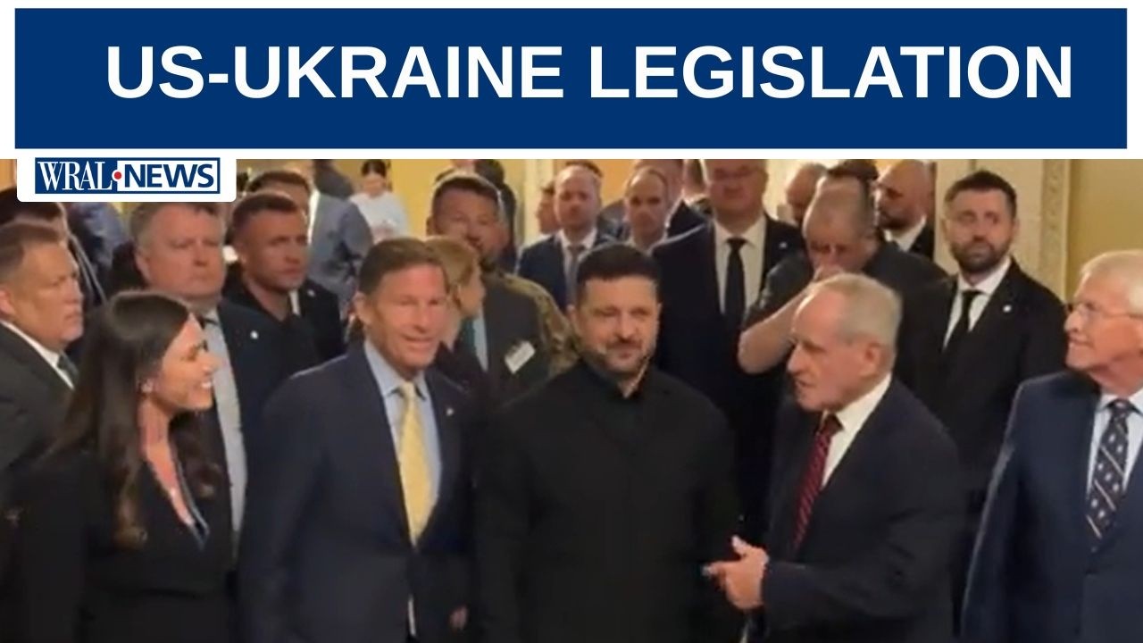 Лидеры США встретились с президентом Украины Зеленским в рамках давления на Россию