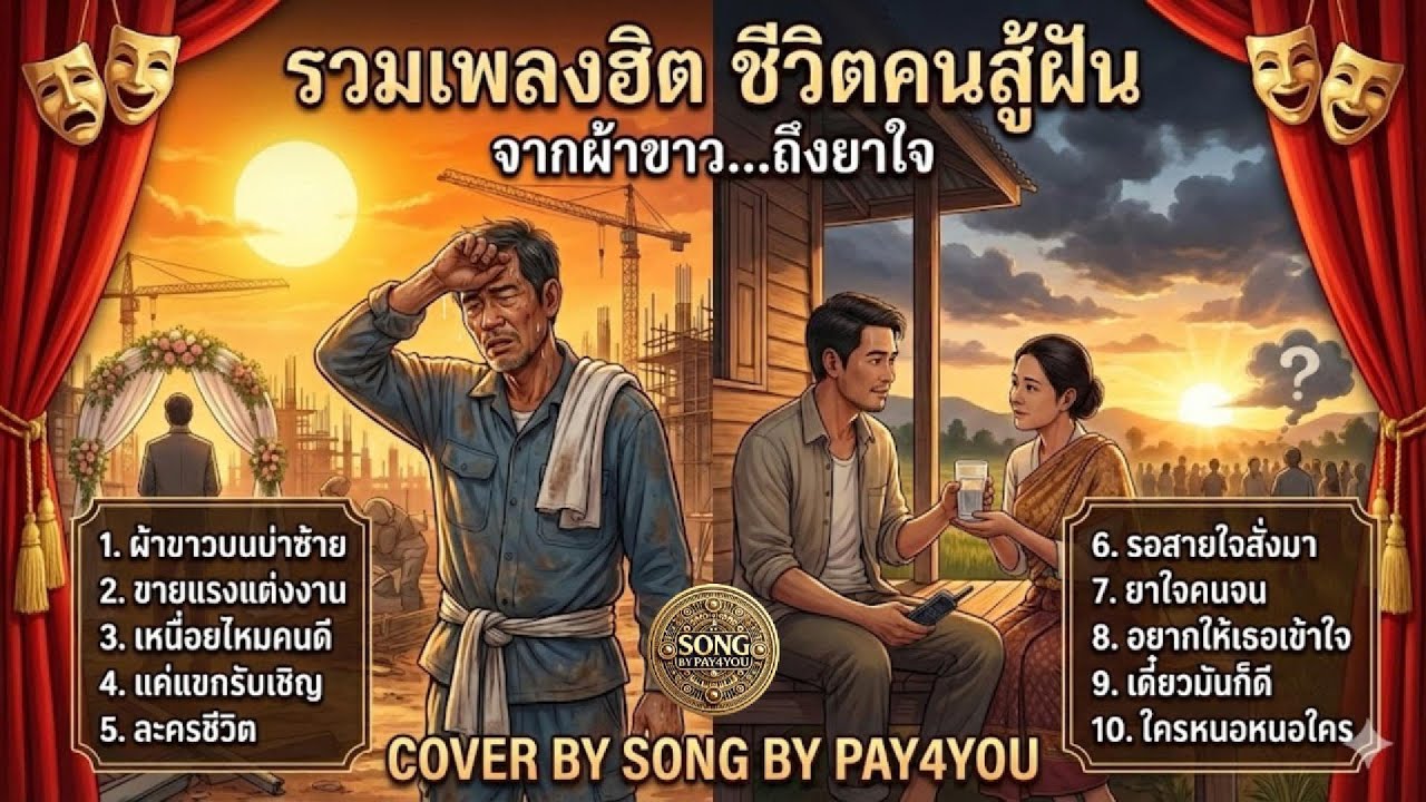 รวมเพลงฮิต ชีวิตคนสู้ฝัน ชุดที่ 1 | COVER BY SONG BY PAY4YOU
